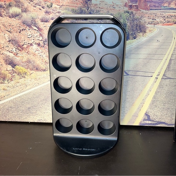 mind reader black plastic 30 cup turntable spinning coffee pod holder no box - Picture 1 of 3